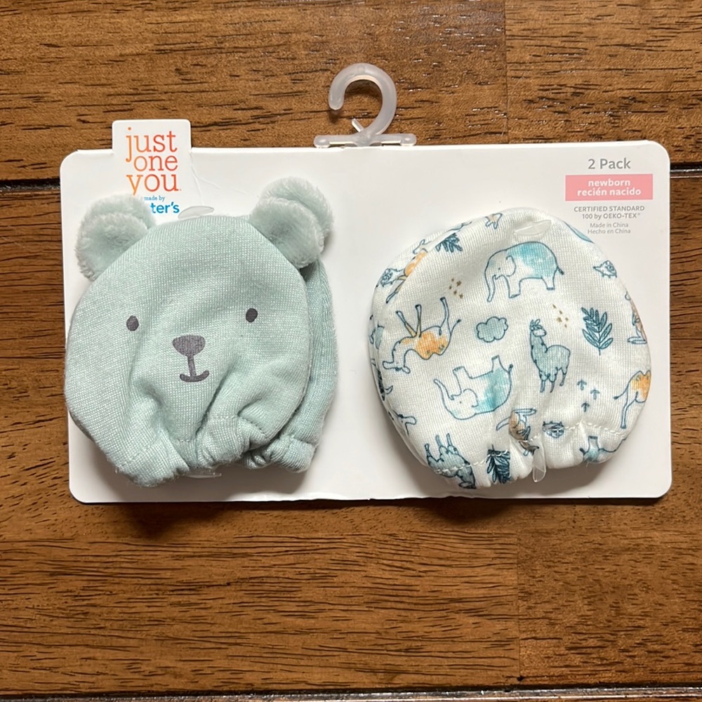 Carter’s Just One You Newborn Baby Mittens (2 pack)